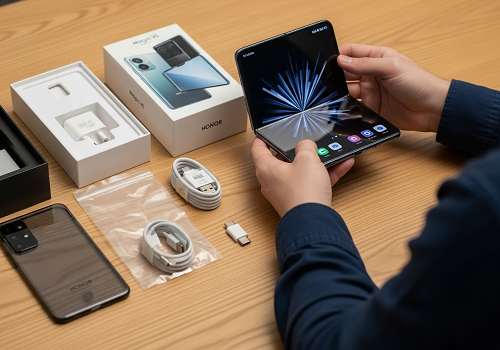 جعبهگشایی و نگاهی نزدیک به آنر مجیک V5 جعبهگشایی و نگاهی نزدیک به آنر مجیک V5